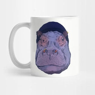 Hipsta Hippo Mug